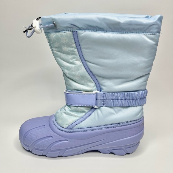 NEW Disney X Sorel Youth Frosted Purple Flurry Frozen Elsa Snow Boots US 4 - Picture 2 of 7